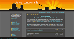Desktop Screenshot of denvercondomania.com